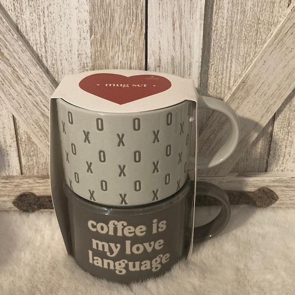 Target BP 2023 Coffee Is My Love Language Stacking Mugs - Picture 1 of 7